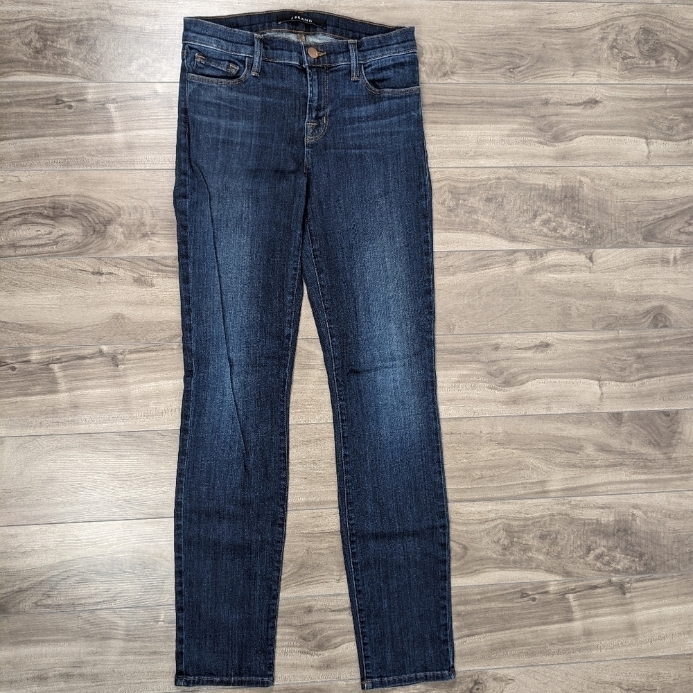 J Brand Skinny Jeans Storm Dark Wash Size 26